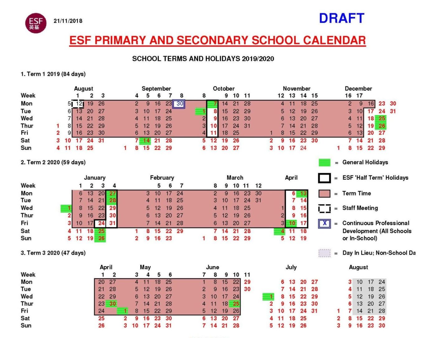 English Schools Foundation 22 International Schools in HK ESF Primary