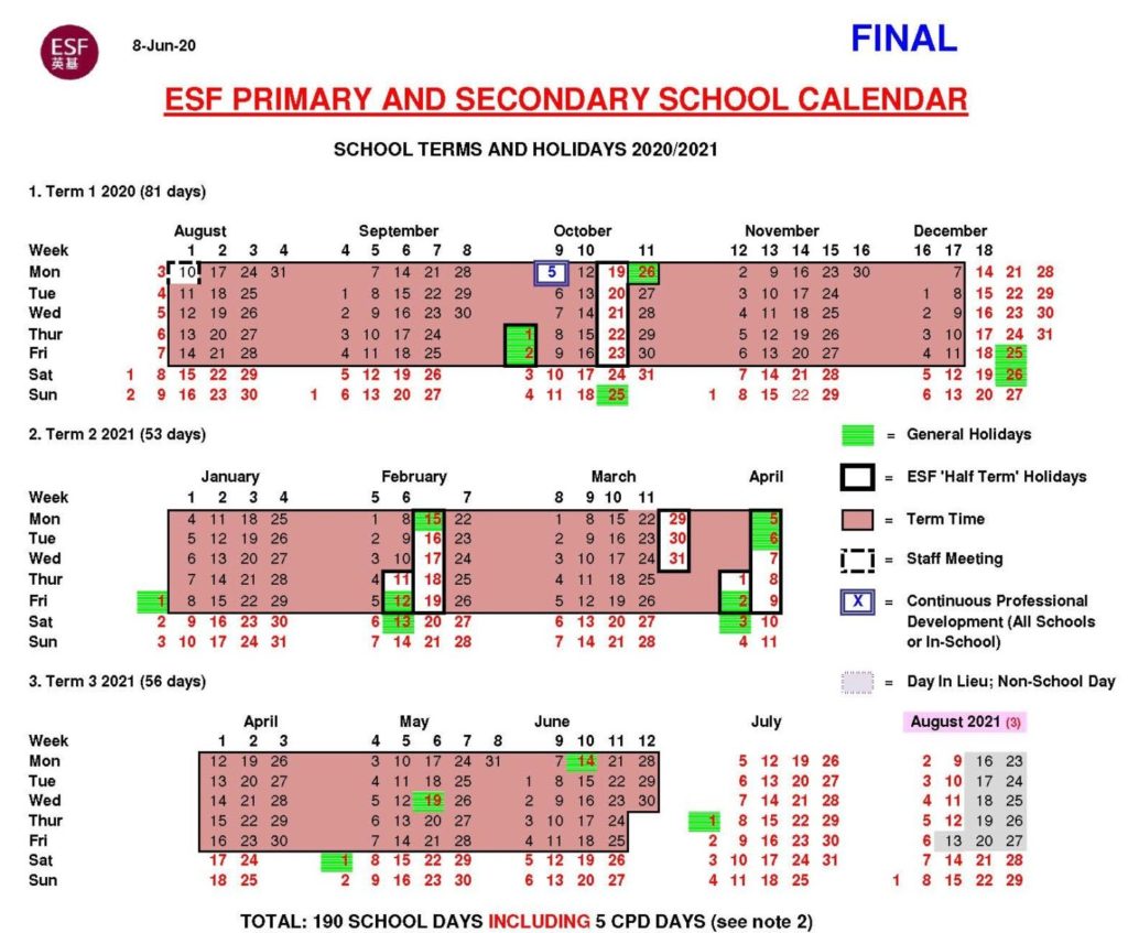 English Schools Foundation 22 International Schools In HK ESF Primary Secondary School